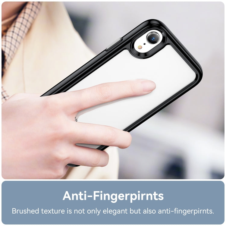 For iPhone XR Colorful Series Acrylic + TPU Phone Case