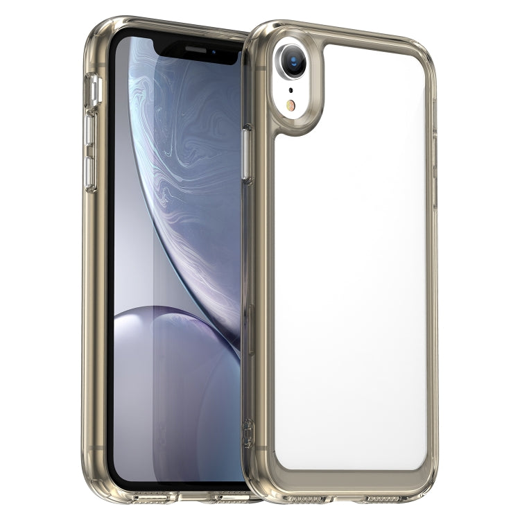 For iPhone XR Colorful Series Acrylic + TPU Phone Case