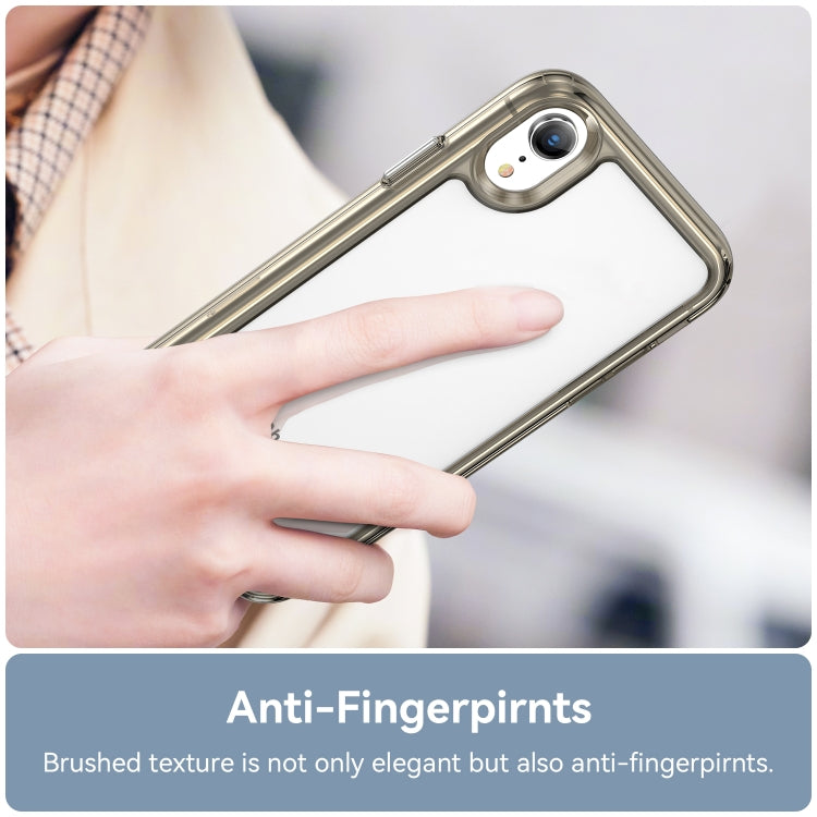 For iPhone XR Colorful Series Acrylic + TPU Phone Case