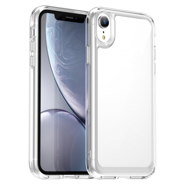 For iPhone XR Colorful Series Acrylic + TPU Phone Case