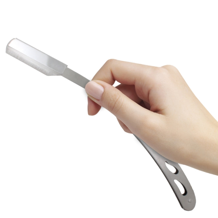 H-1 Stainless Steel Replaceable Blade Folding Straight Razor Shaving Stand