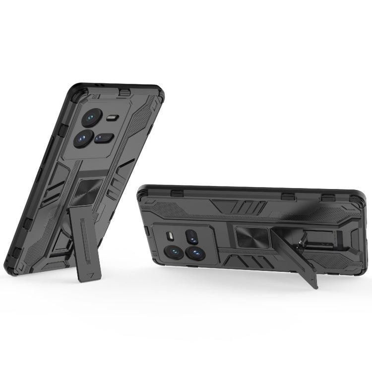 For vivo iQOO 10 Pro Supersonic PC + TPU Shock-proof Protective Phone Case with Holder