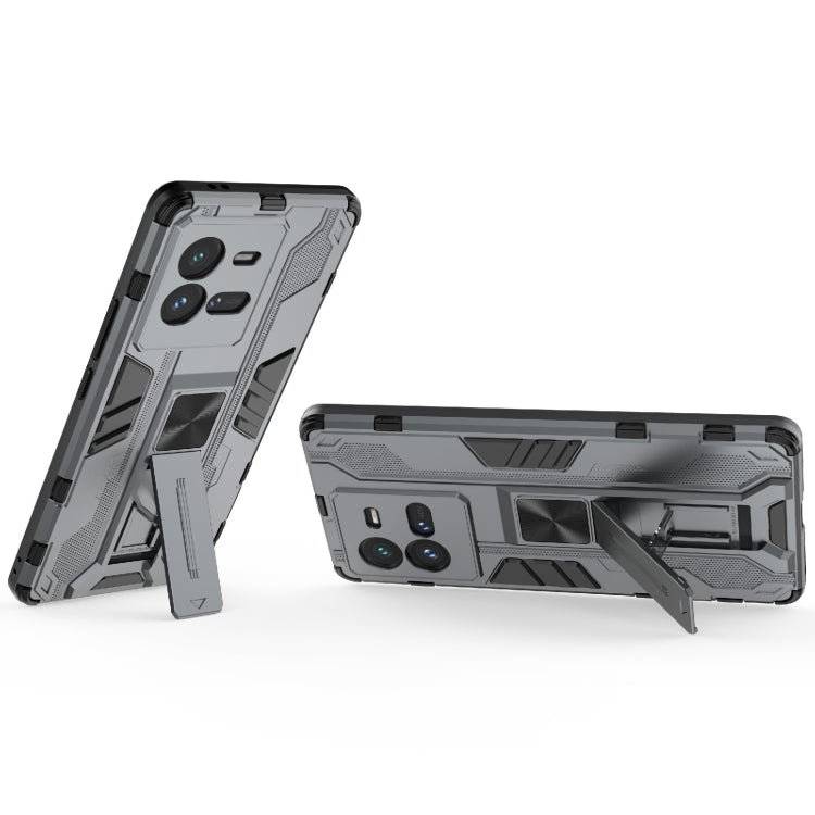 For vivo iQOO 10 Pro Supersonic PC + TPU Shock-proof Protective Phone Case with Holder