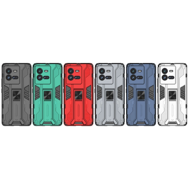 For vivo iQOO 10 Pro Supersonic PC + TPU Shock-proof Protective Phone Case with Holder