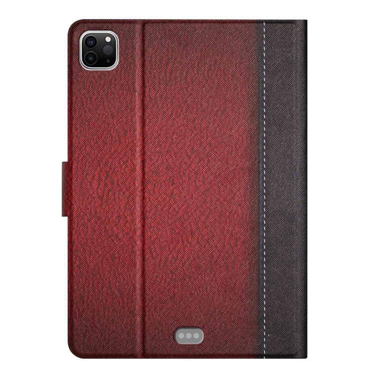 For iPad Pro 11 2020 Stitching Solid Color Smart Leather Tablet Case