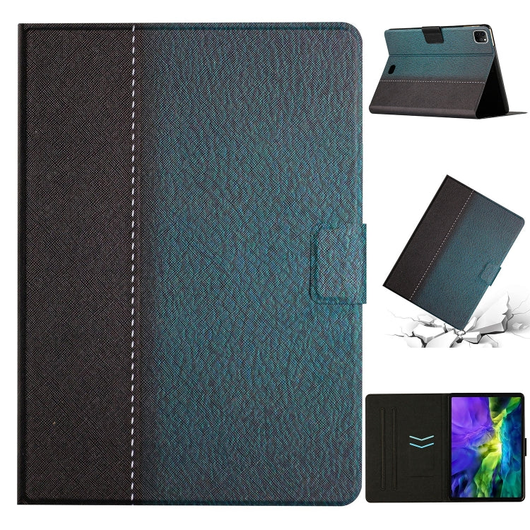 For iPad Pro 11 2020 Stitching Solid Color Smart Leather Tablet Case