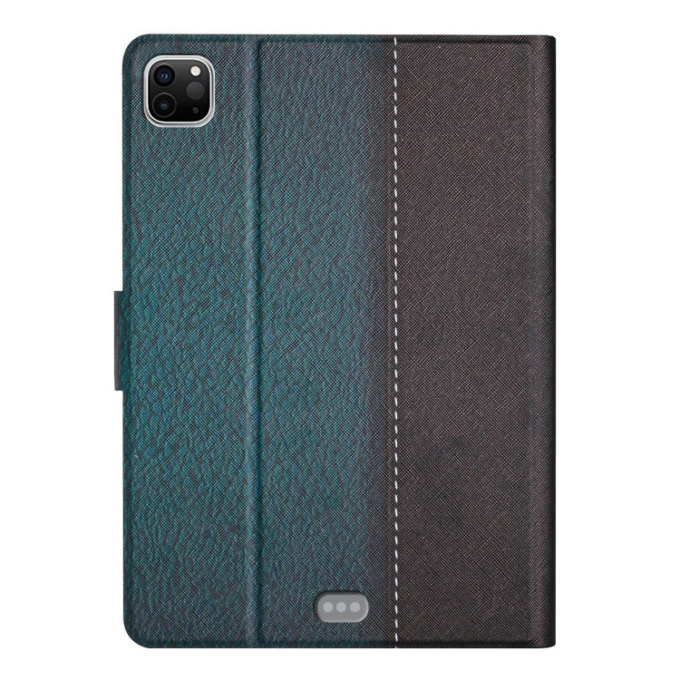 For iPad Pro 11 2020 Stitching Solid Color Smart Leather Tablet Case