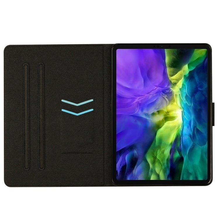 For iPad Pro 11 2020 Stitching Solid Color Smart Leather Tablet Case