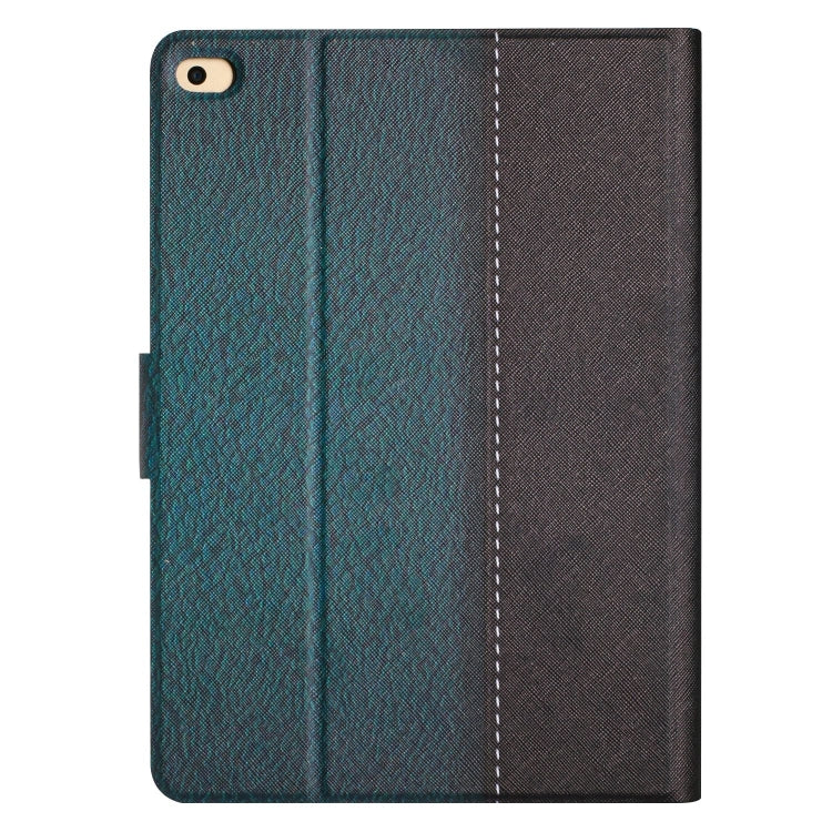 Stitching Solid Color Smart Leather Tablet Case For iPad Air / Air 2 / 9.7 2018 / 2017
