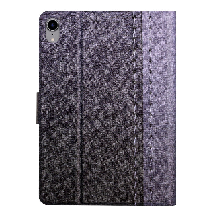 For iPad mini 6 Stitching Solid Color Smart Leather Tablet Case