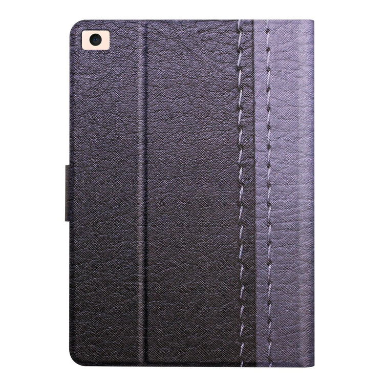 Stitching Solid Color Smart Leather Tablet Case For iPad mini 5 / 4 / 3 / 2 / 1