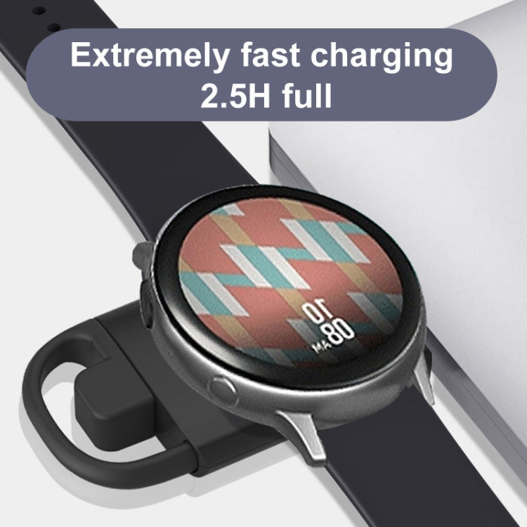T09-S Dual USB Portable Wireless Smart Watch Charger for Samsung Watch Series