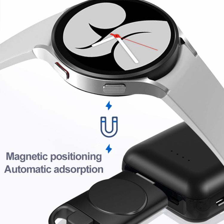 T09-S Dual USB Portable Wireless Smart Watch Charger for Samsung Watch Series