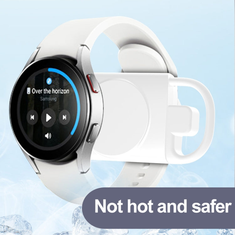T09-S Dual USB Portable Wireless Smart Watch Charger for Samsung Watch Series