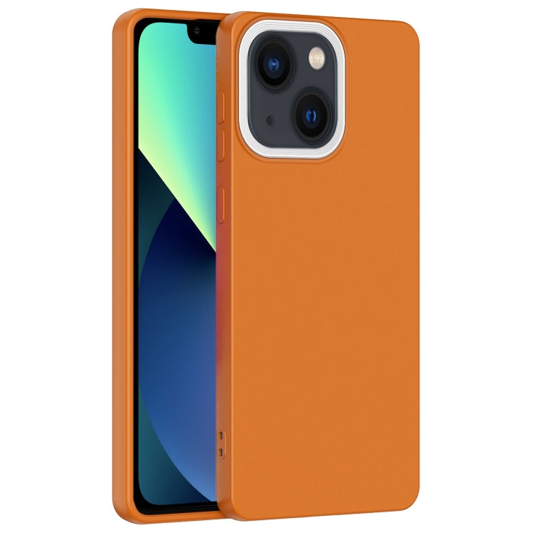 For iPhone 14 Eagle Eye Lens Oily Feel TPU + PC Phone Case