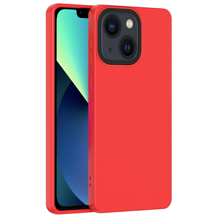 For iPhone 14 Eagle Eye Lens Oily Feel TPU + PC Phone Case
