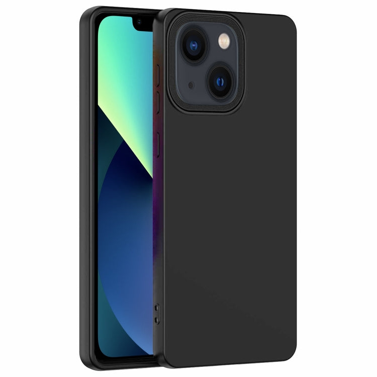 For iPhone 14 Eagle Eye Lens Oily Feel TPU + PC Phone Case