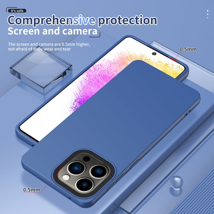 For iPhone 14 Eagle Eye Lens Oily Feel TPU + PC Phone Case