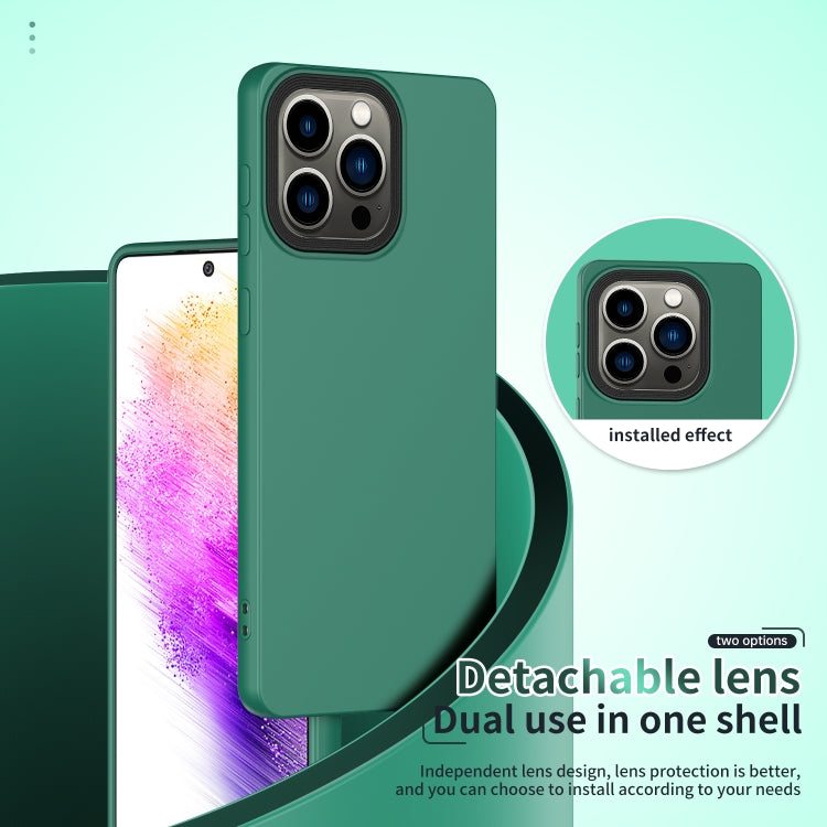 For iPhone 14 Plus Eagle Eye Lens Oily Feel TPU + PC Phone Case