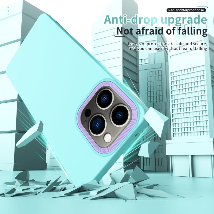 For iPhone 14 Plus Eagle Eye Lens Oily Feel TPU + PC Phone Case