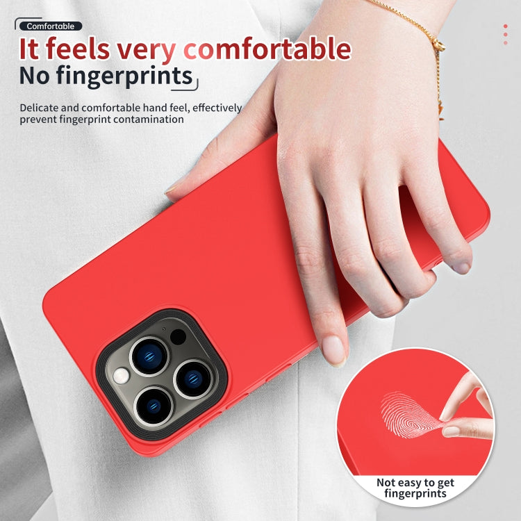 For iPhone 14 Plus Eagle Eye Lens Oily Feel TPU + PC Phone Case
