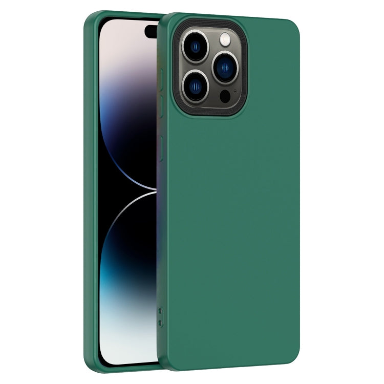 For iPhone 14 Pro Eagle Eye Lens Oily Feel TPU + PC Phone Case