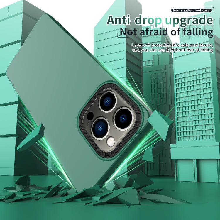 For iPhone 14 Pro Eagle Eye Lens Oily Feel TPU + PC Phone Case