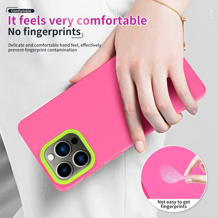 For iPhone 14 Pro Eagle Eye Lens Oily Feel TPU + PC Phone Case