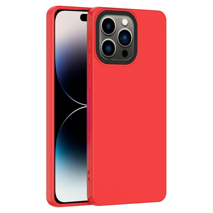 For iPhone 14 Pro Eagle Eye Lens Oily Feel TPU + PC Phone Case