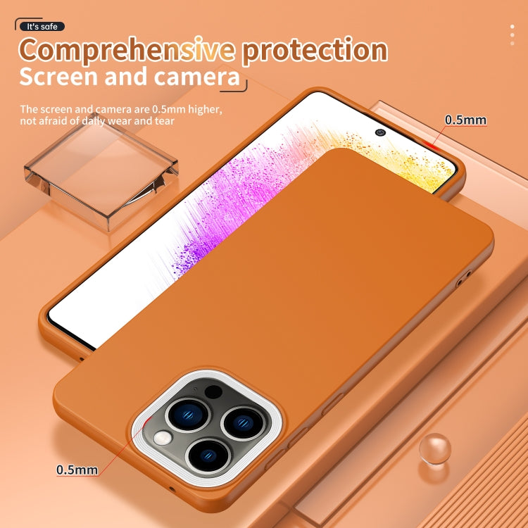 For iPhone 14 Pro Max Eagle Eye Lens Oily Feel TPU + PC Phone Case