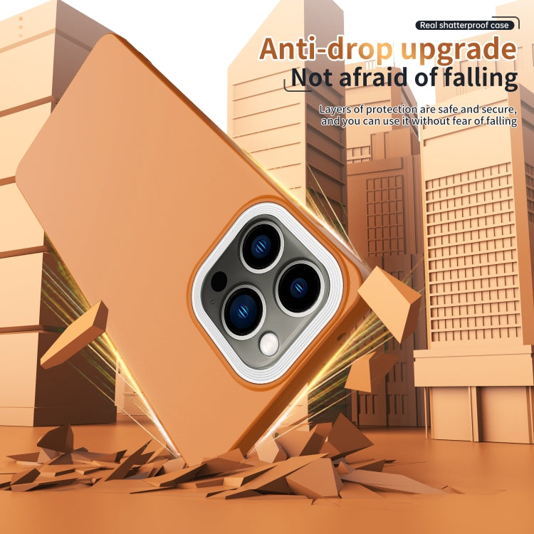 For iPhone 14 Pro Max Eagle Eye Lens Oily Feel TPU + PC Phone Case