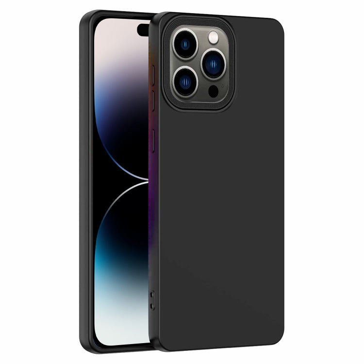 For iPhone 14 Pro Max Eagle Eye Lens Oily Feel TPU + PC Phone Case