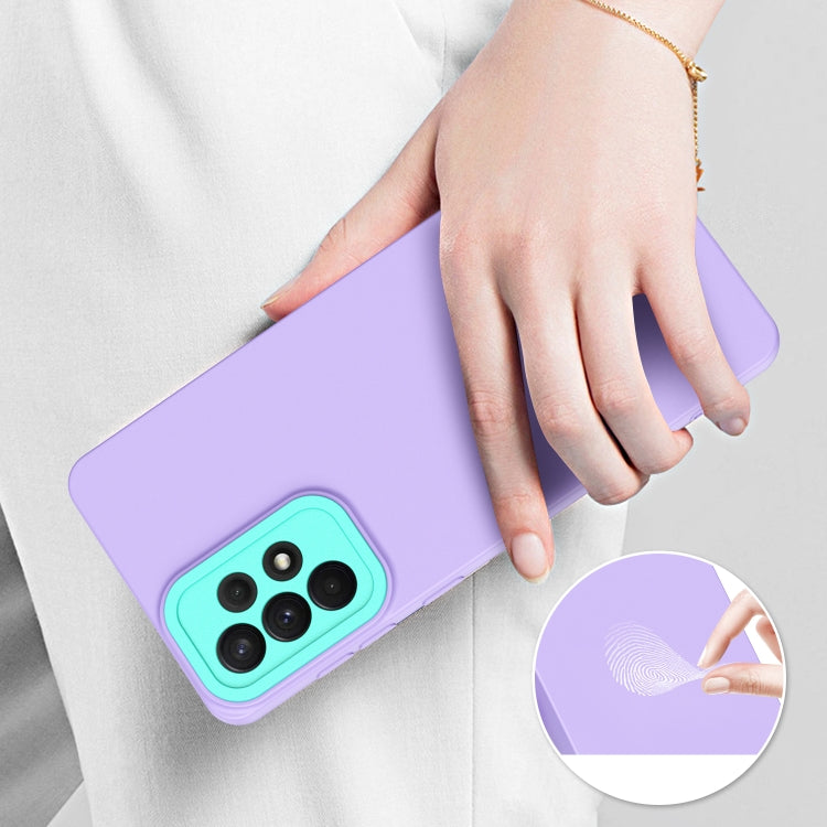 For Samsung Galaxy A72 5G/A72 4G Eagle Eye Lens Oily Feel TPU + PC Phone Case
