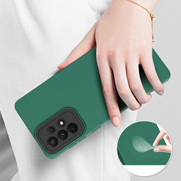 For Samsung Galaxy A72 5G/A72 4G Eagle Eye Lens Oily Feel TPU + PC Phone Case