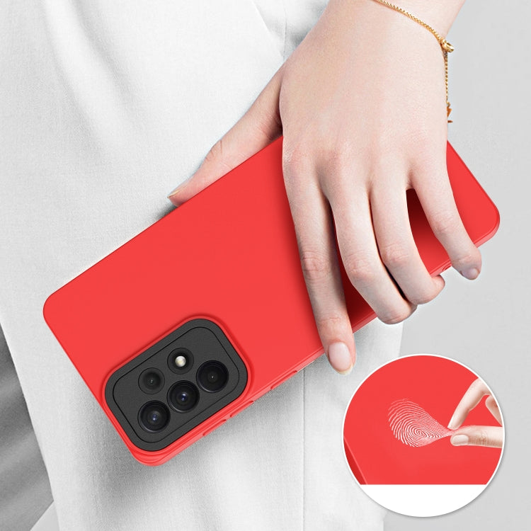 For Samsung Galaxy A72 5G/A72 4G Eagle Eye Lens Oily Feel TPU + PC Phone Case