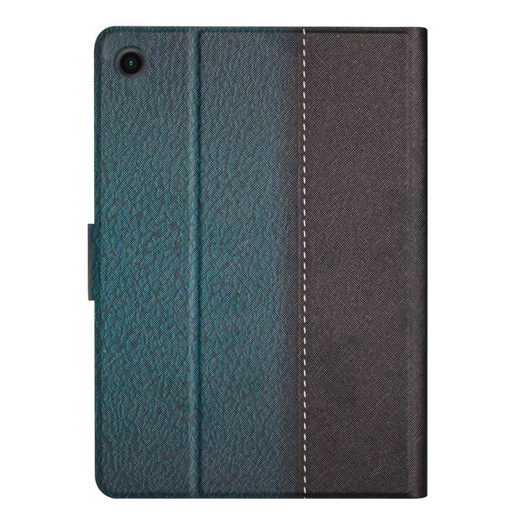 For Samsung Galaxy Tab A8 Stitching Solid Color Smart Leather Tablet Case