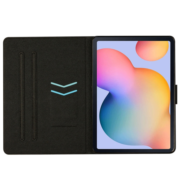 For Samsung Galaxy Tab A7 Lite T220 Stitching Solid Color Smart Leather Tablet Case