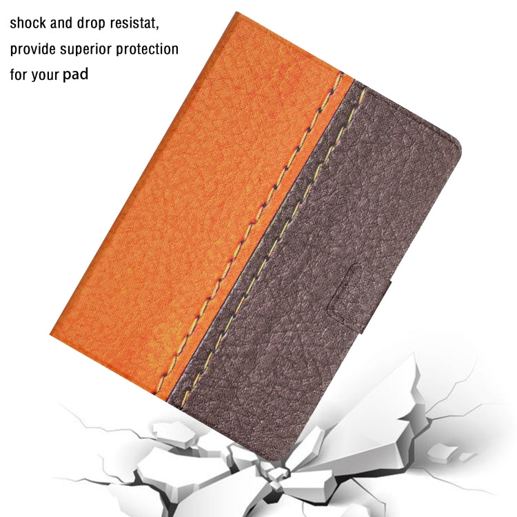 For Samsung Galaxy Tab A7 10.4 2020 T500 Stitching Solid Color Smart Leather Tablet Case