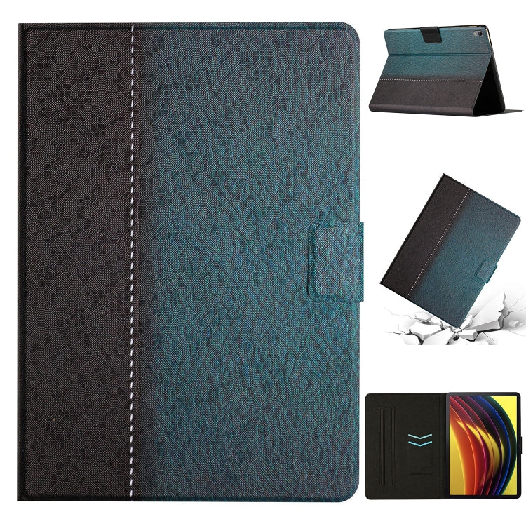 For Lenovo Tab P11 Stitching Solid Color Smart Leather Tablet Case