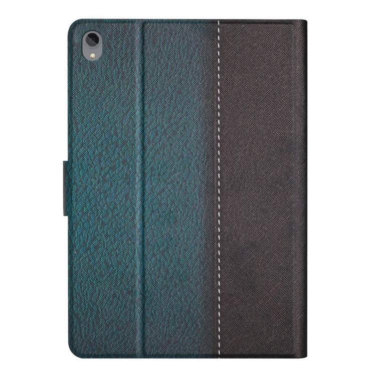 For Lenovo Tab P11 Stitching Solid Color Smart Leather Tablet Case