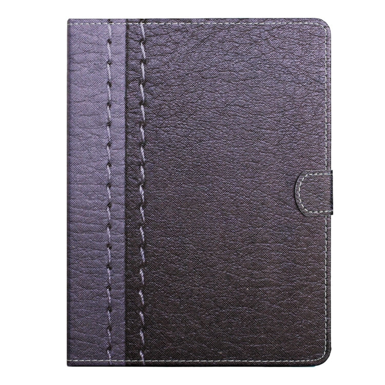 For 7 inch Tablet Stitching Solid Color Leather Tablet Case