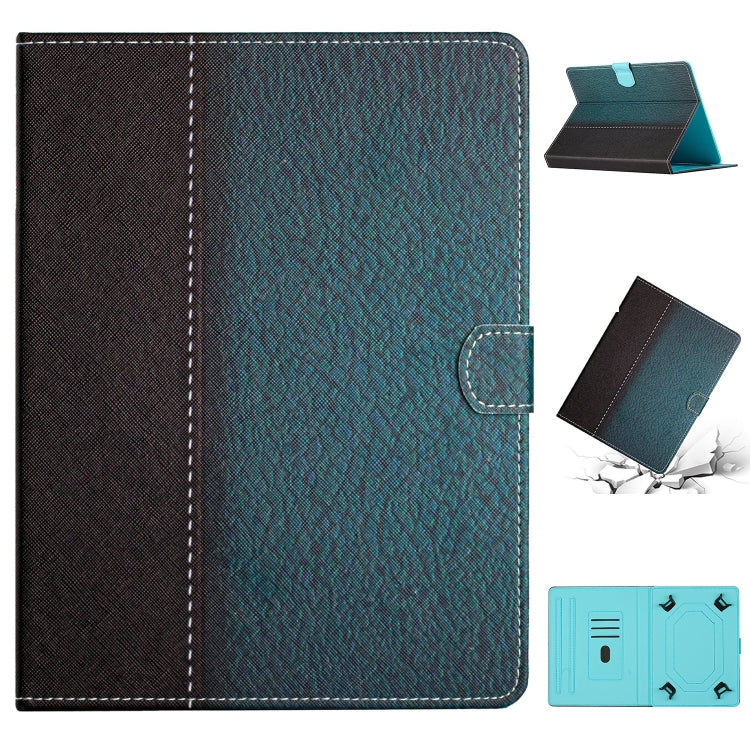 For 7 inch Tablet Stitching Solid Color Leather Tablet Case