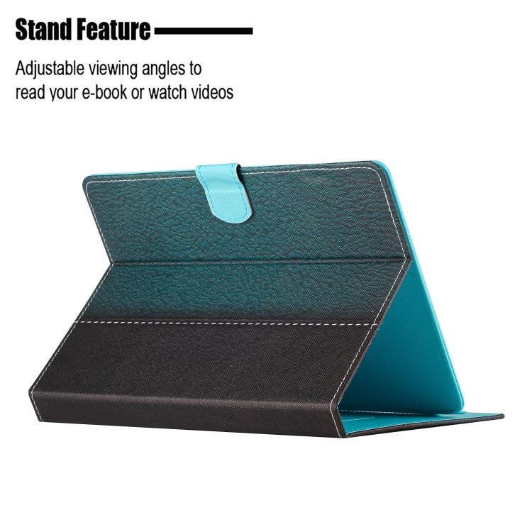 For 7 inch Tablet Stitching Solid Color Leather Tablet Case