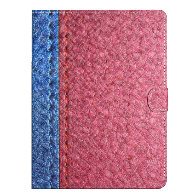 For 8 inch Tablet Stitching Solid Color Leather Tablet Case