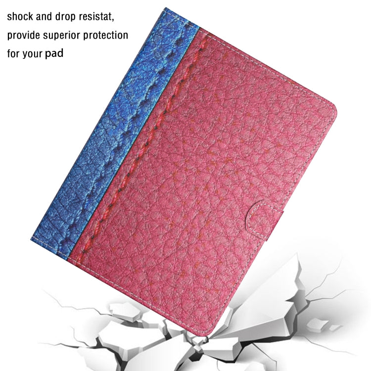 For 8 inch Tablet Stitching Solid Color Leather Tablet Case