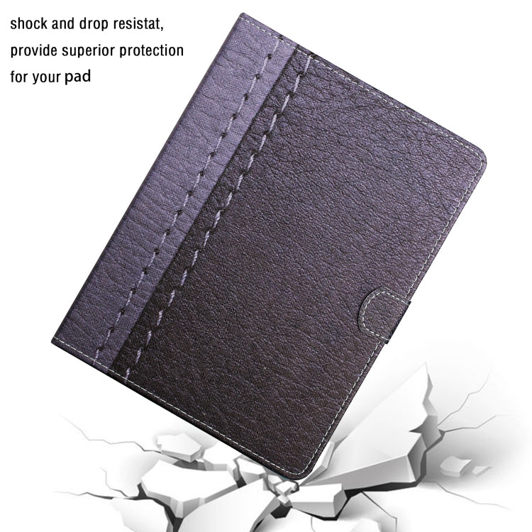 For 8 inch Tablet Stitching Solid Color Leather Tablet Case