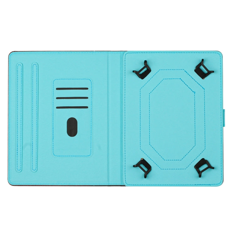 For 10 inch Tablet Stitching Solid Color Leather Tablet Case