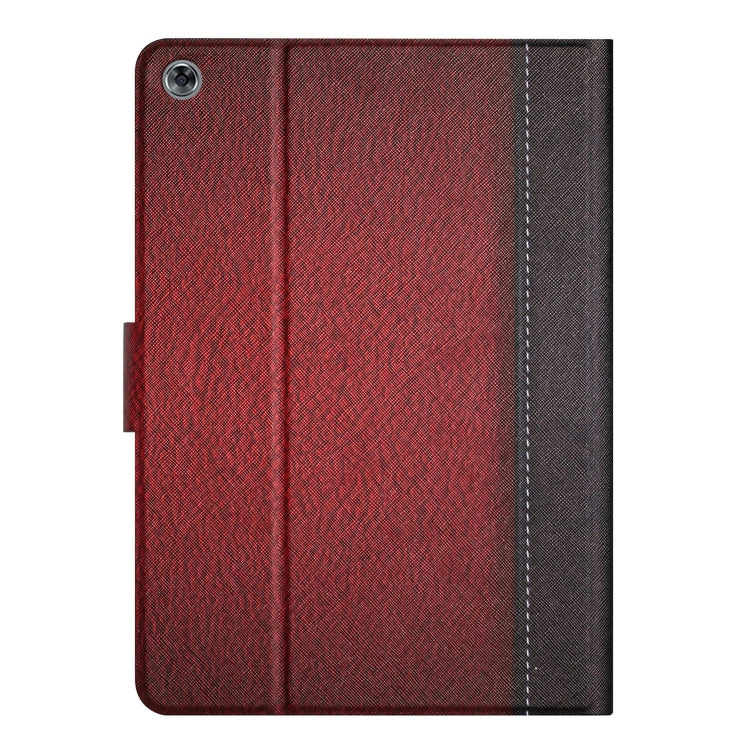 For Huawei MatePad T8 Stitching Solid Color Leather Tablet Case