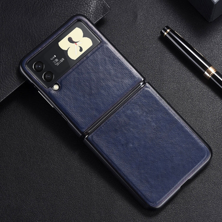For Samsung Galaxy Z Flip4 5G Leather Shockproof Protective Phone Case