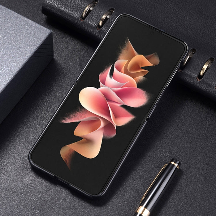 For Samsung Galaxy Z Flip4 5G Leather Shockproof Protective Phone Case